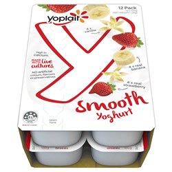 Yoplait Smooth Mix Favourites 12 x 100g